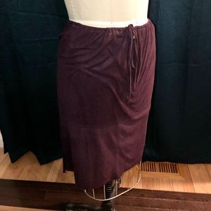 Vintage Max Studio suede like skirt in medium.
